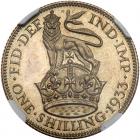 Great Britain. Proof Shilling, 1933 NGC Proof 64 - 2