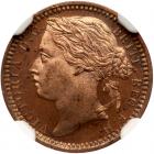 Great Britain. Proof Third Farthing, 1868 NGC PF64 RB