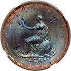 Great Britain. Halfpenny, 1799 NGC MS64 BR - 2