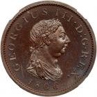 Great Britain. Bronzed Proof Penny, 1806 NGC PF64 BR