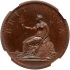 Great Britain. Bronzed Proof Penny, 1806 NGC PF64 BR - 2