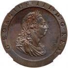 Great Britain. Bronzed Proof Penny, 1797 NGC PF62 BR