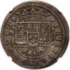 Spain. 8 Reales, 1710-J (Madrid) NGC AU58