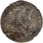 Netherlands: Overijssel. Ducaton (Silver Rider), 1734 NGC About Unc - 2