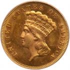 1885 $3 Gold PCGS MS64