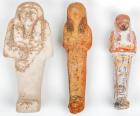 18th-21st Dynasty, Circa 1550-943 BC, Egyptian Ushabti Figures.