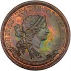 1870 Pattern Quarter Dollar. Copper, reeded edge. Judd-896. Pollock-896. Low Rarity 7