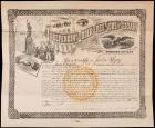 Grand Lodge, Independent Order Free Sons of Judah Benificiary Certificates, 1905.