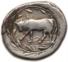 Crete, Phaistos. Silver Stater (12.03 g), ca. 330-320 BC Choice VF - 2