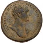 Trajan. AE Sestertius (28.27 g), AD 98-117 VF