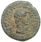 Gadara in Decapolis. Augustus. AE 18 (3.97 g), 27 BC-AD 14 VF