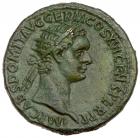 Domitian. AE Dupondius (12.68 g), AD 81-96 EF