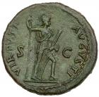 Domitian. AE Dupondius (12.68 g), AD 81-96 EF - 2