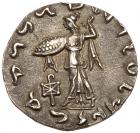 Indo-Greek Kingdom. Apollodotos II. Silver Tetradrachm (9.58 g), ca. 80-60 BC EF - 2