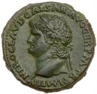 Nero. AE As (14.62 g), AD 54-68 EF