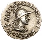 Indo-Greek Kingdom. Philoxenos. Silver Tetradrachm (9.84 g), ca. 100-95 BC EF