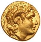 Thracian Kingdom. Lysimachos. Gold Stater (8.54 g), as King, 306-281 BC Superb E