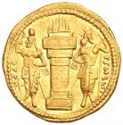 Sasanian Kingdom. Varhran I. Gold Dinar (7.32 g), AD 273-276 Superb EF - 2