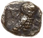 Judaea, Yehud (Judah). Silver Gerah (0.45 g), before 333 BCE Fine - 2