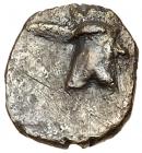 Judaea, Yehud (Judah). Silver 1/2 Gerah (0.23 g), before 333 BCE About VF