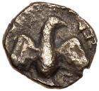 Judaea, Yehud (Judah). Silver 1/2 Gerah (0.23 g), before 333 BCE About VF - 2