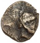 Judaea, Yehud (Judah). Hezekiah. Silver 1/2 Ma'ah Obol (0.25 g), ca. 333/2-302/1 BCE