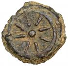 Judaea, Hasmonean Kingdom. Alexander Jannaeus. AE Prutah (1.53 g), 103-76 BCE EF