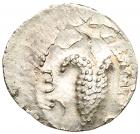 Judaea, Bar Kokhba Revolt. Silver Zuz (3.23 g), 132-135 CE Nearly Mint State