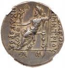 Seleukid Kingdom. Demetrios II Nikator. Silver Tetradrachm (16.31 g), second reign, 129-125 BC - 2