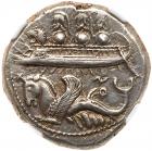 Phoenicia, Byblos. 'Ozba'al. Silver Shekel (13.22 g), ca. 400-365 BC EF