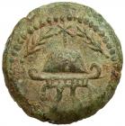 Judaea, Herodian Kingdom. Herod I. AE 8 Prutot (5.94 g), 40 BCE-4 CE Choice VF