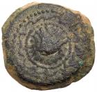 Judaea, Herodian Kingdom. Herod I. AE 4 Prutot (5.84 g), 40 BCE-4 CE VF