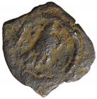 Judaea, Herodian Kingdom. Herod I. AE Lepton (1.19 g), 40 BCE.-4 CE VF - 2