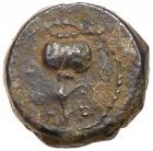 Judaea, Herodian Kingdom. Herod I. AE 2 Prutot (3.52 g), 40 BCE-4 CE VF