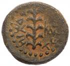 Judaea, Herodian Kingdom. Herod III Antipas. Æ Half denomination (7.48 g), 4 BCE-39 CE - 2