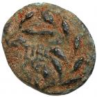 Judaea, Herodian Kingdom. Herod III Antipas. Æ Half denomination (3.47 g), 4 BCE-39 CE