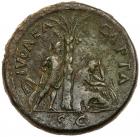 Judaea Capta Coinage. Vespasian. Æ Sestertius (27.25 g), AD 69-79 - 2