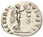 Judaea Capta Coinage. Vespasian. Silver Denarius (3.43 g), AD 69-79 - 2