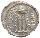 C. Cassius Longinus. Silver Denarius (3.98 g), 42 BC