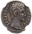 Augustus. Silver Denarius (3.98 g), 27 BC-AD 14