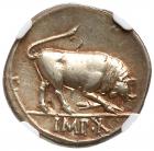 Augustus. Silver Denarius (3.84 g), 27 BC-AD 14 - 2