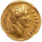 Antoninus Pius. Gold Aureus (7.38 g), AD 138-161