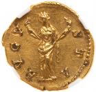 Diva Faustina I. Gold Aureus (7.29 g), died AD 140/1 - 2