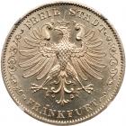 German States: Frankfurt am Main. 2 Talers, 1841 NGC MS64