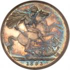 Great Britain. Proof Crown, 1893 PCGS PF66 CAM - 2