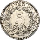 1896 Pattern Five Cents. Aluminum, plain edge. Judd-1772. Pollock-1989. High Rarity 6 - 2