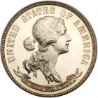 1870 Pattern Quarter Dollar. Silver, plain edge. Judd-901. Pollock-1016. High Rarity 6