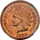 1869 Indian Head 1C NGC Proof 65