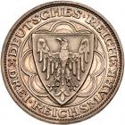 Germany. 3 Reichsmark, 1927-A Brilliant Proof - 2