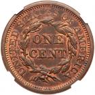 1844 N-6 R3+ NGC graded MS62 Brown, CAC Approved - 2